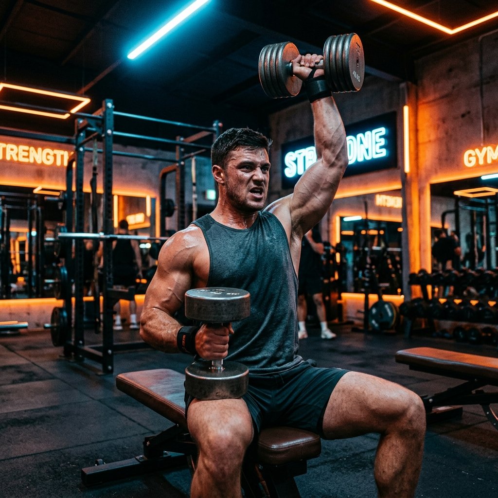 Athletes training